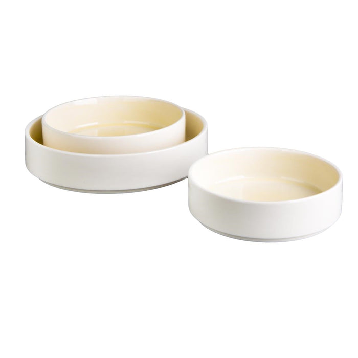 Olympia Fondant Stacking Bowls Lemon 215mm/8 1/2" (4 Pack) Olympia