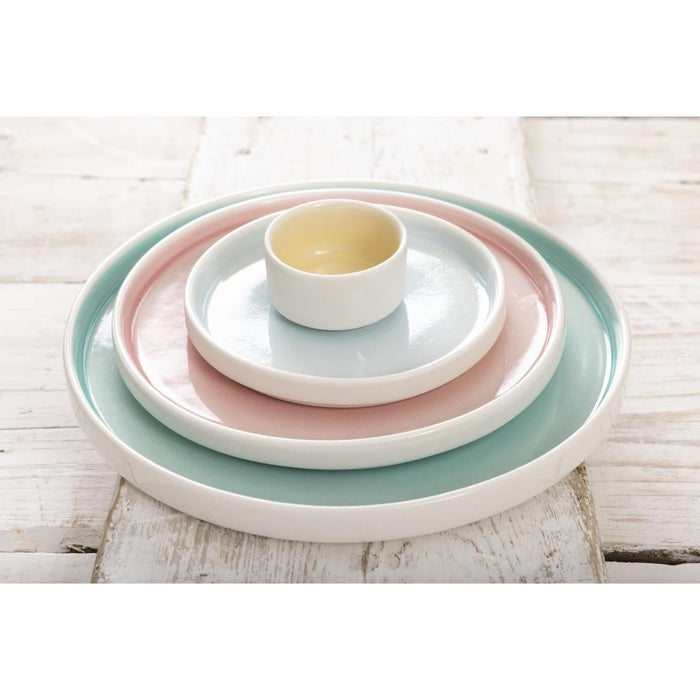 Olympia Fondant Plates Aqua 156mm (6 Pack) Olympia