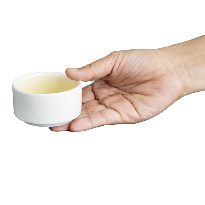 Olympia Fondant Dipping Dishes Lemon 68mm (12 Pack) Olympia