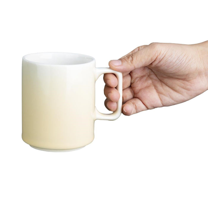 Olympia Fondant Mugs Lemon 340ml (6 Pack) Olympia