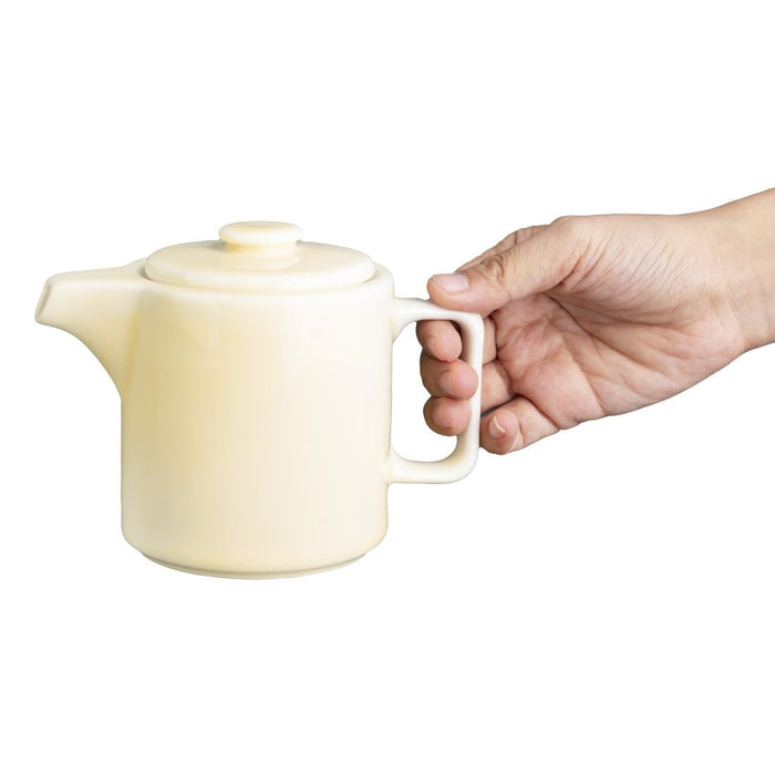 Olympia Fondant Tea Pots Lemon 450ml (2 Pack) Olympia
