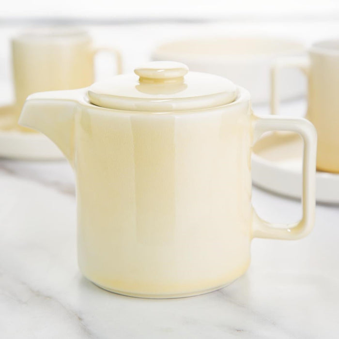 Olympia Fondant Tea Pots Lemon 450ml (2 Pack) Olympia