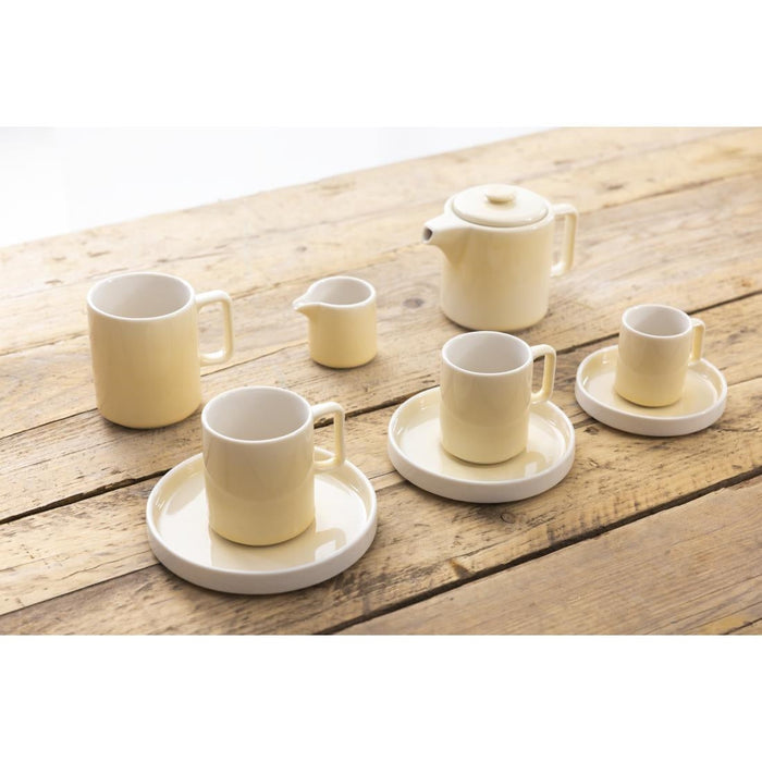 Olympia Fondant Mugs Lemon 340ml (6 Pack) Olympia