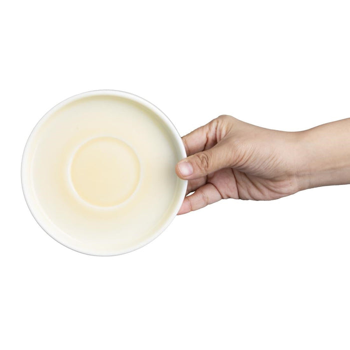 Olympia Fondant Saucers Lemon 136mm (6 Pack) Olympia