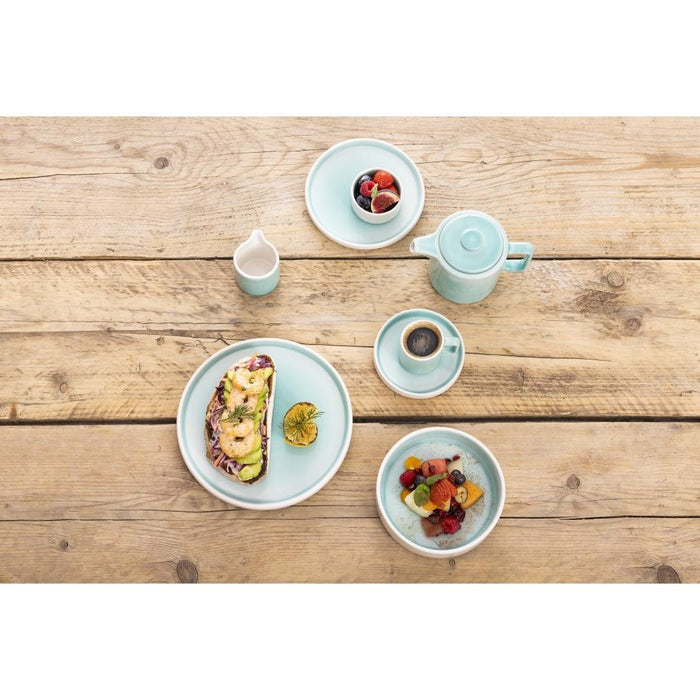 Olympia Fondant Saucers Mint 115mm (6 Pack) Olympia