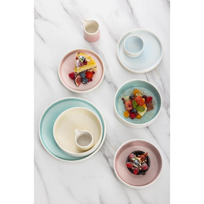 Olympia Fondant Dipping Dishes Aqua 68mm (12 Pack) Olympia