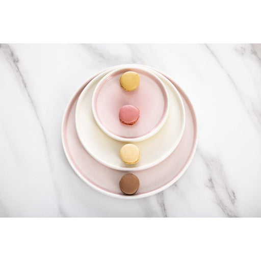 Olympia Fondant Plates Pink 270mm (4 Pack) Olympia