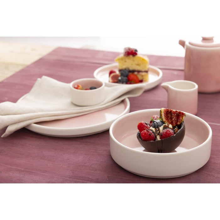 Olympia Fondant Plates Pink 156mm (6 Pack) Olympia