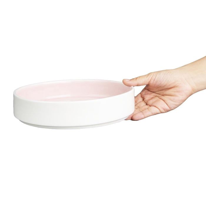 Olympia Fondant Stacking Bowls Pink 215mm/8 1/2" (4 Pack) Olympia