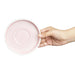 Olympia Fondant Saucers Pink 136mm (6 Pack) Olympia