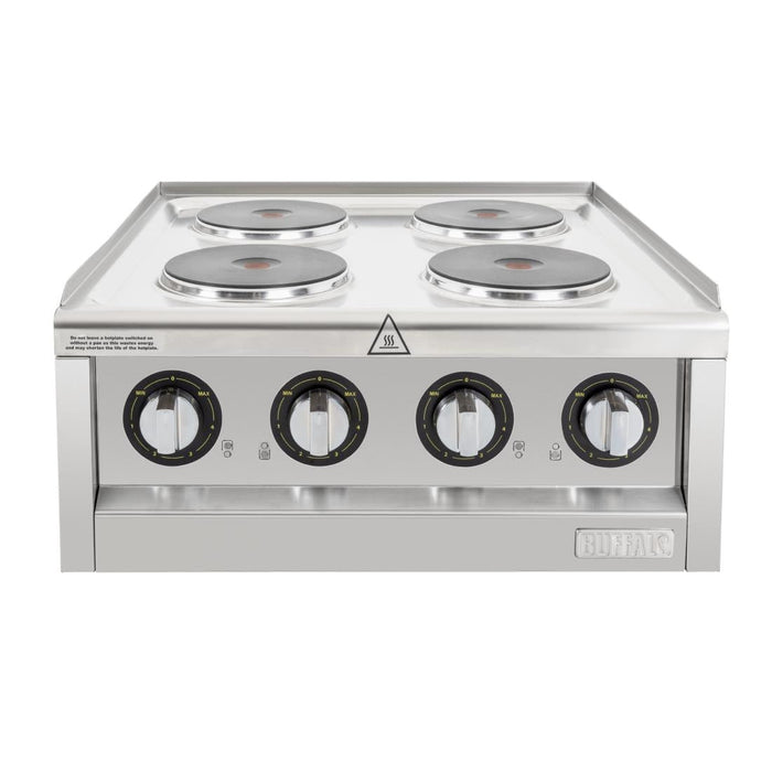 Buffalo 600 Series 4 Ring Electric Hob Buffalo