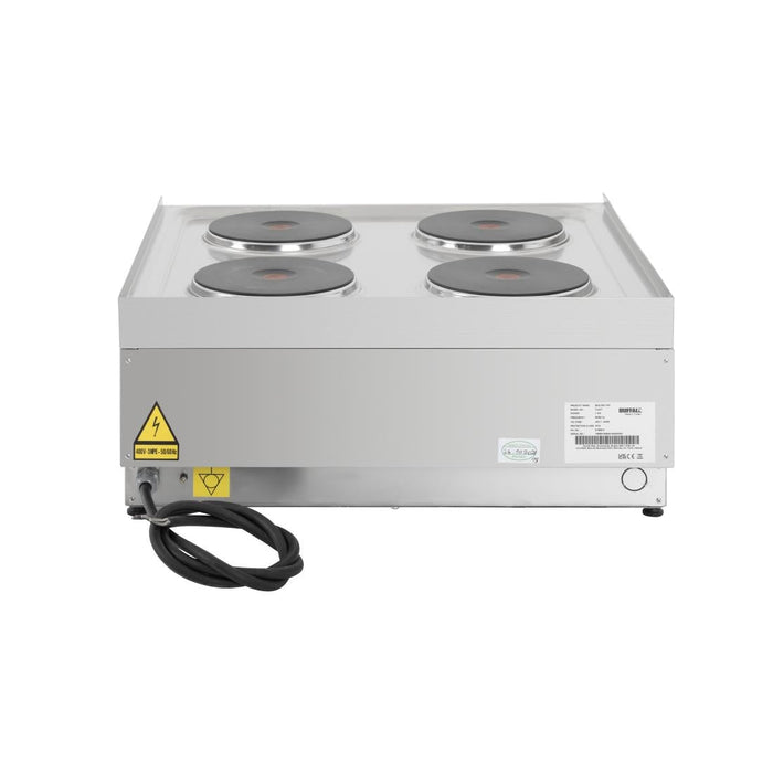 Buffalo 600 Series 4 Ring Electric Hob Buffalo