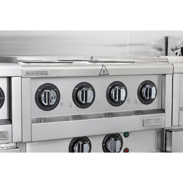 Buffalo 600 Series 4 Ring Electric Hob Buffalo