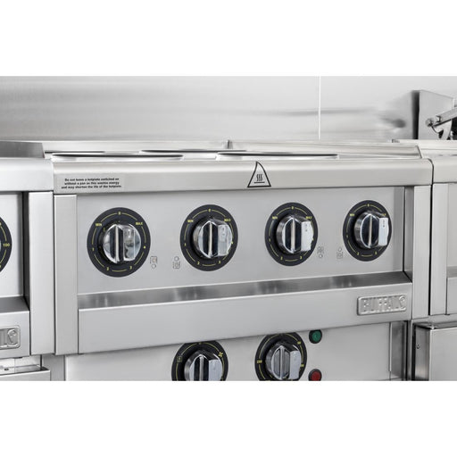 Buffalo 600 Series 4 Plate Electric Convection Oven Range Buffalo