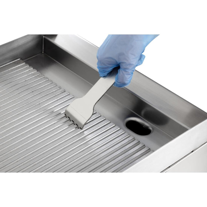 Buffalo 600 Series 3kW Ribbed Electric Griddle 400mm Buffalo