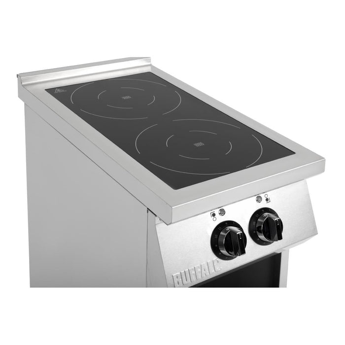 Buffalo Freestanding 2 Zone Induction Hob Buffalo
