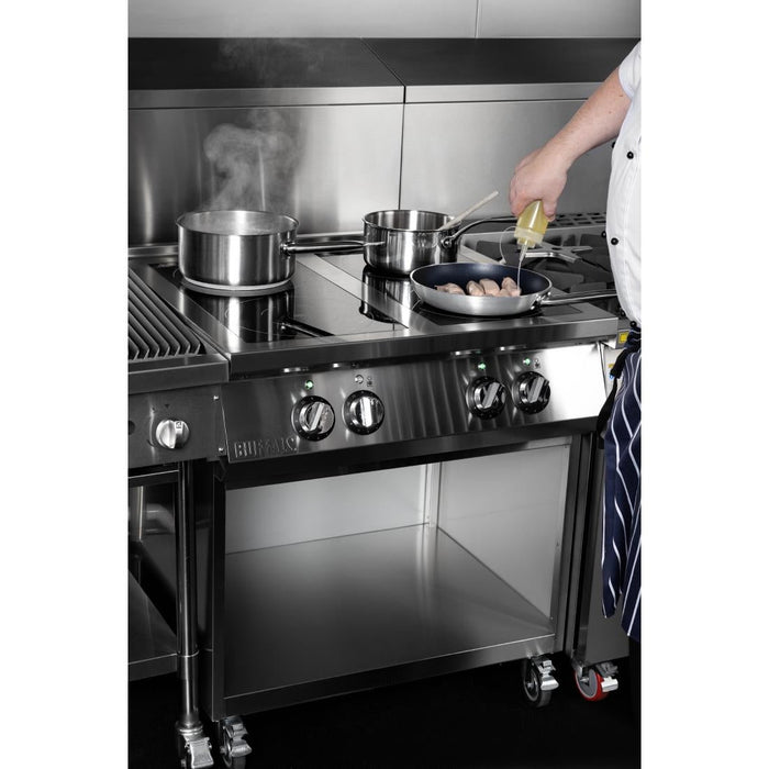 Buffalo Freestanding 4 Zone Induction Hob Buffalo