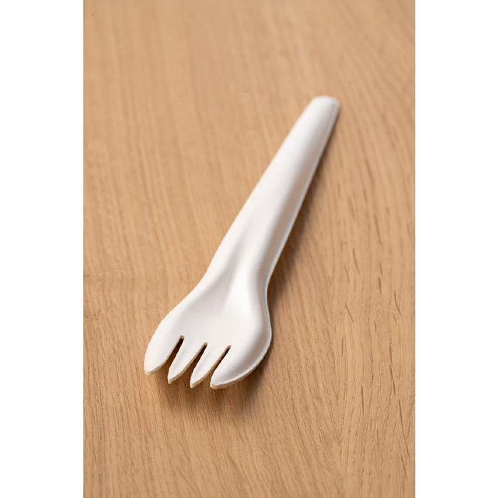 Sabert Recyclable Paper Cutlery Fork (1000 Pack) Sabert