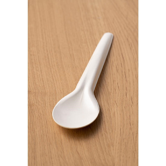 Sabert Recyclable Paper Cutlery Spoon (1000 Pack) Sabert