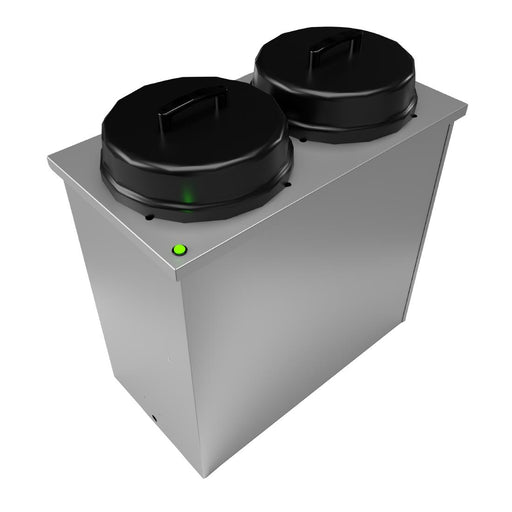 1.2kW. Double dispenser. Capacity: 130 plates