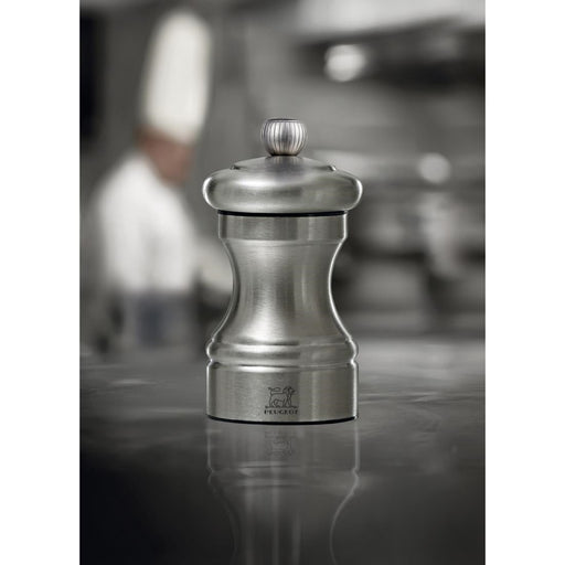 Peugeot Bistro Stainless Steel Pepper Mill 4in Peugeot