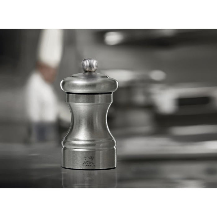 Peugeot Bistro Stainless Steel Pepper Mill 4in Peugeot