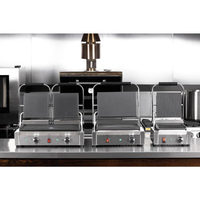 Buffalo Bistro Ribbed Contact Grill Buffalo