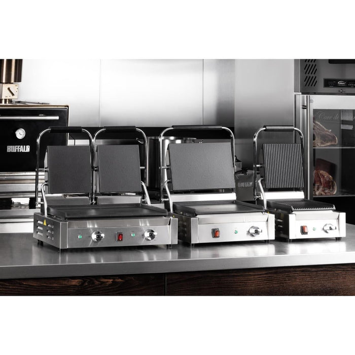 Buffalo Bistro Ribbed Contact Grill Buffalo