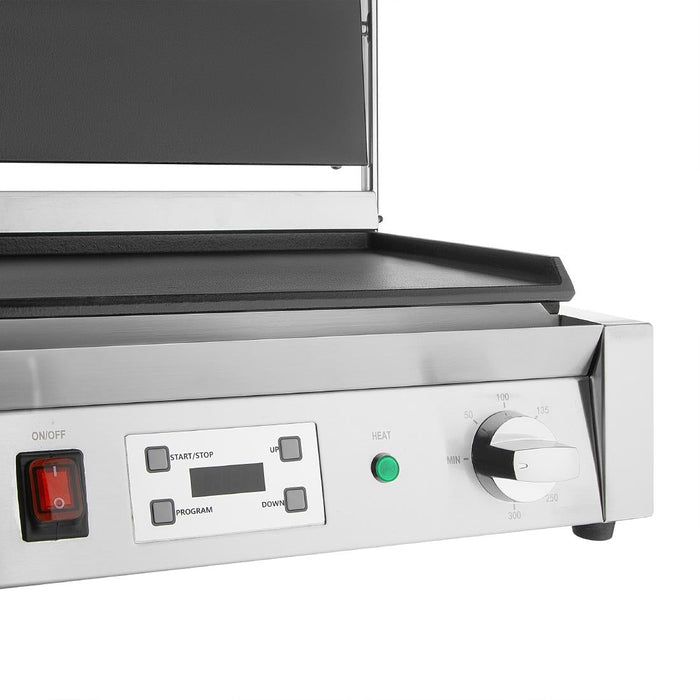 Buffalo Extra Large Contact Grill Single Flat Plate Buffalo