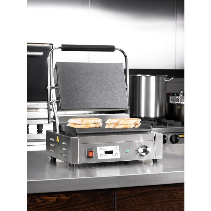 Buffalo Extra Large Contact Grill Single Flat Plate Buffalo