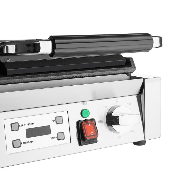 Buffalo Double Contact Grill Flat Left/Ribbed Right Plate Buffalo