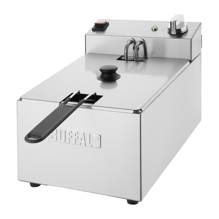 Buffalo Single Tank Single Basket 5Ltr Countertop Fryer 2.8kW Buffalo