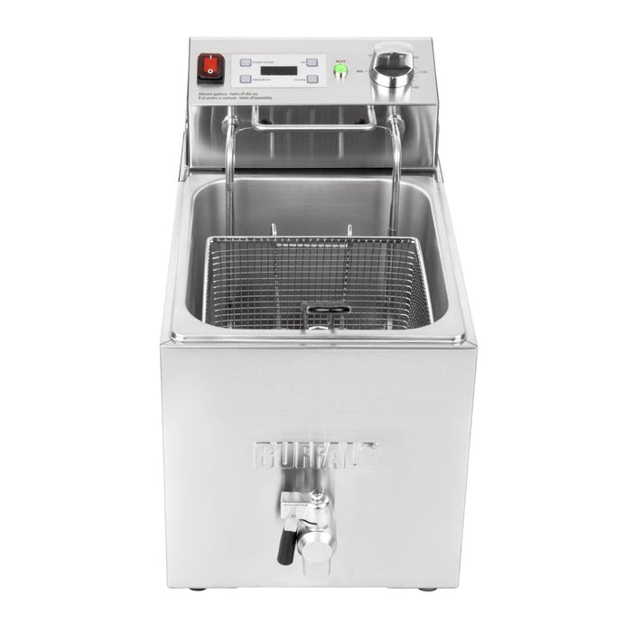 Buffalo Single Electric Fryer with Timer 8Ltr Buffalo