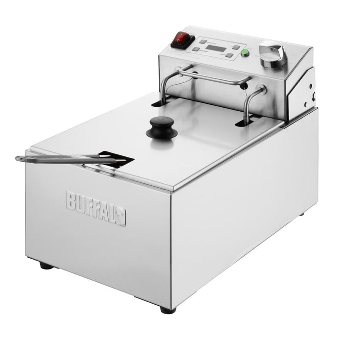 Buffalo Single Electric Fryer with Timer 5Ltr Buffalo