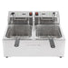 Buffalo  Double Electric Fryer with Timer 2x5Ltr Buffalo