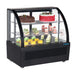 Polar C-Series Countertop Display Fridge Black 100Ltr Polar