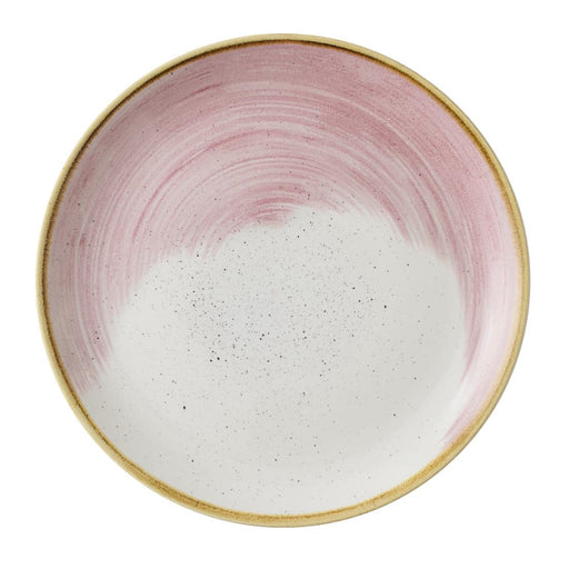 Stonecast Accents Petal Pink Evolve Coupe Plate 11.25" Box 12