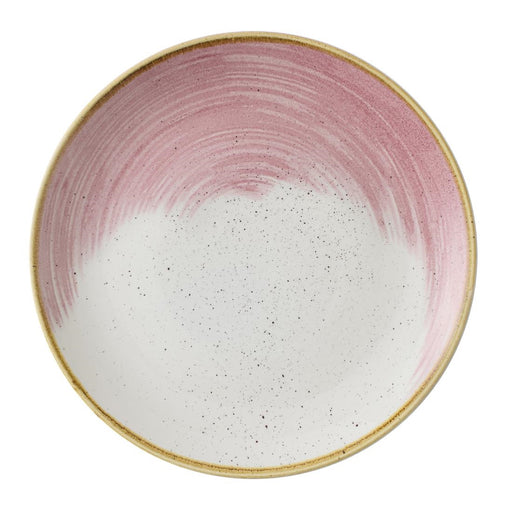 Stonecast Accents Petal Pink Evolve Coupe Plate 10.25" Box 12