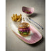 Churchill Stonecast Accents Chefs Oblong Plates Petal Pink 355x189mm (6 Pack) Churchill