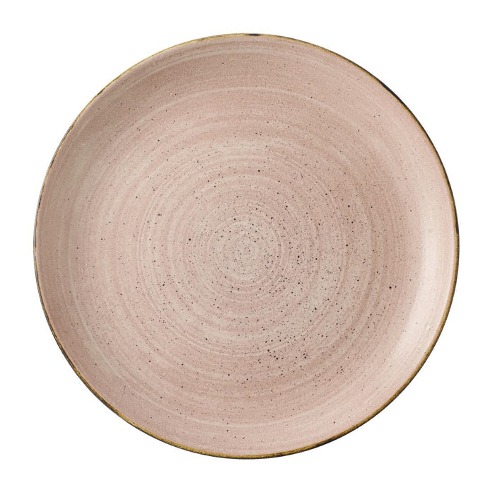 Stonecast Raw Terracotta Evolve Coupe Plate 11.25" Box 12
