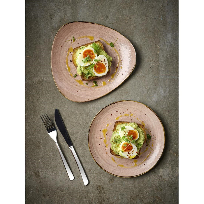 Churchill Stonecast Raw Terracotta Evolve Coupe Plate 286mm (12 Pack) Churchill