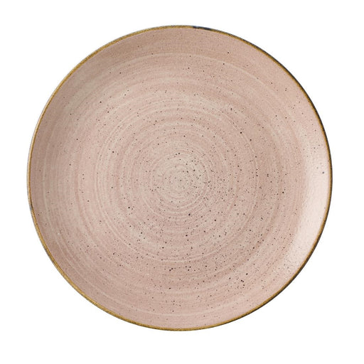 Stonecast Raw Terracotta Evolve Coupe Plate 10.25" Box 12