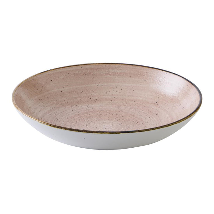Churchill Stonecast Raw Terracotta Evolve Coupe Bowls 248mm (12 Pack) Churchill