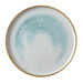 Homespun Accents Aquamarine  Walled Plate 10 2/8" Box 6