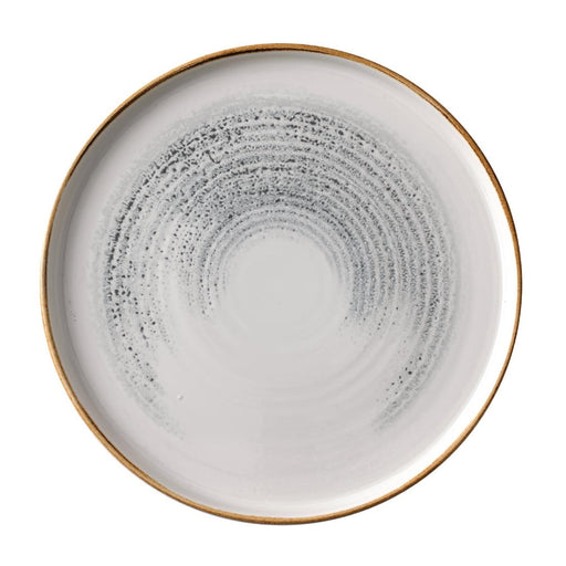 Homespun Accents Jasper Grey  Walled Plate 10 2/8" Box 6