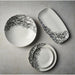 Churchill Kintsugi Accents Chefs Oblong Plates Quartz Black 355x189mm (6 Pack) Churchill