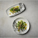 Churchill Kintsugi Accents Chefs Oblong Plates Quartz Black 298x153mm (12 Pack) Churchill