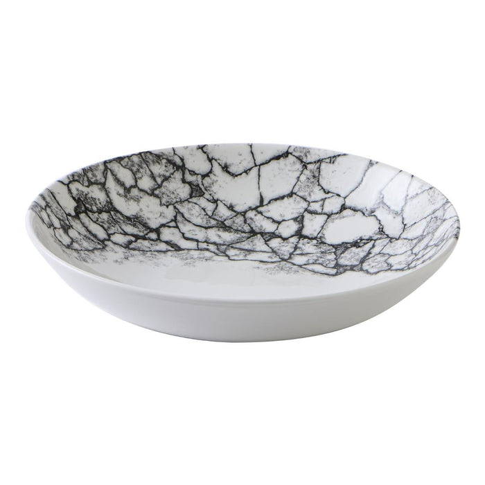 Churchill Kintsugi Accents Evolve Coupe Bowls Quartz Black 248mm (12 Pack) Churchill