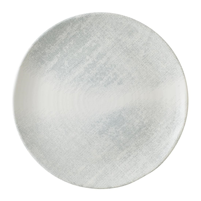 Makers Collection Jute Grey  Organic Coupe Plate 11.4" Box 12