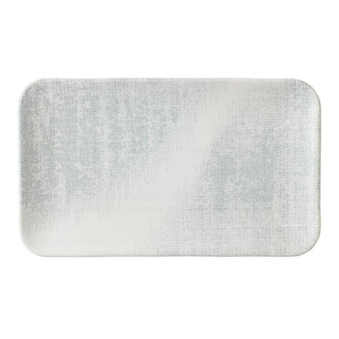 Makers Collection Jute Grey  Organic Rectangular Plate 270x160mm Box 12